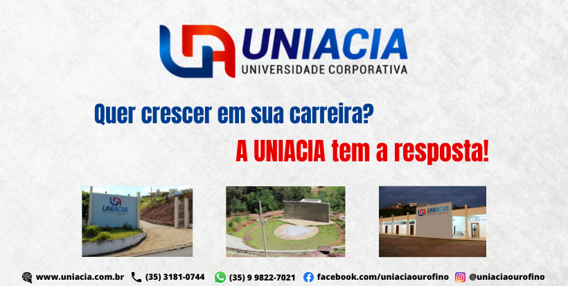 Conheça a UNIACIA - Universidade Corporativa!
